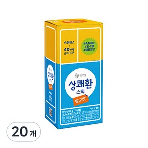 상쾌환 스틱 망고맛, 180g, 2개