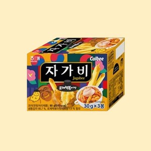 해태 자가비 로제떡볶이맛 90g 과자