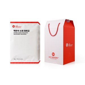 릴리그로서리 맥반석 조미 전장 수제 재래김 선물세트 1호 (20g 10개), 20g, 10개