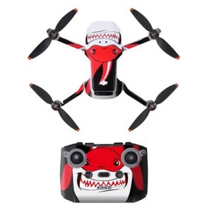 DJI 미니 2 SE용 스티커 스킨 보호대 방수 PVC 드론 바디 팔 액세서리, [01] CHINA, 01 Style A, 1개