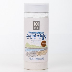 순꽃 순천만천일염 미세염 우수천일염사용 HACCP, 1개, 240g