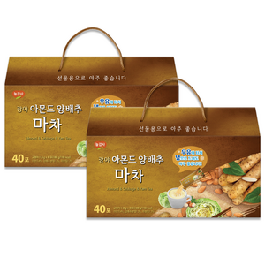 광야 아몬드 양배추 마차, 2개, 40개입, 25g