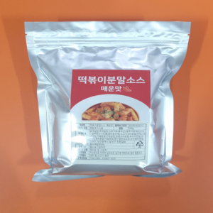 정푸드 떡볶이소스 매운맛, 1개, 500g