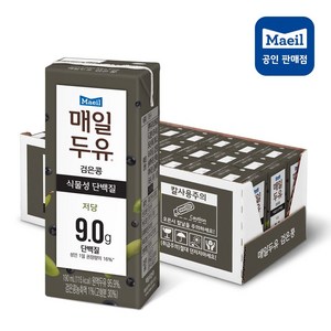 매일두유 검은콩, 190ml, 24개