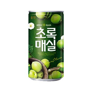 웅진 초록매실 180ml, 90개