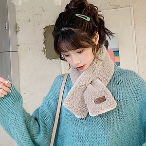 쁘띠 양털 뽀글이 목도리 소프트 양모 겨울 머플러 5color
