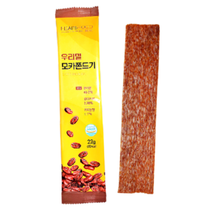 우리밀 모카쫀드기 쫀디기 22g x 30개 1박스, 660g, 1개