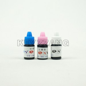 [삼촌네도장] 만년도장 스탬프 리필잉크 5ml, 적색