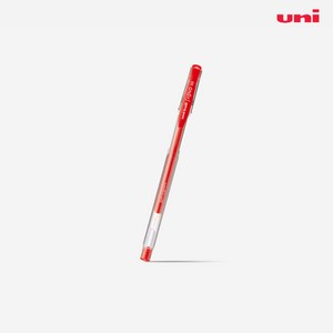 유니 유니볼 시그노 스탠다드 UM-100 / SIGNO / 0.5mm 0.7mm 0.8mm/ 12개 묶음상품 / 중성볼펜 노크식볼펜 시그노0.5 시그노0.7 시그노0.8 겔잉크볼펜, 0.5mm레드_1개