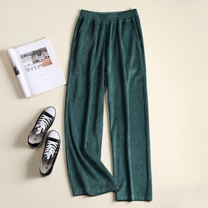 코듀로이 캐주얼 팬츠 여 카고 배기 팬츠 women's casual pants 카카매이 A8 A079J906