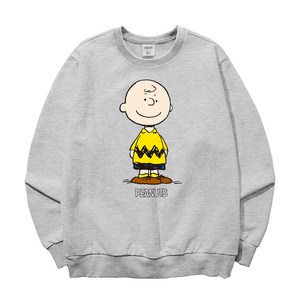 문컬렉션 남녀공용 스누피 피너츠 특양 맨투맨 빅찰리브라운