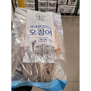 아이스박스 발송 국내산 건오징어-특SIZE 580G (75G이상/미), 1개