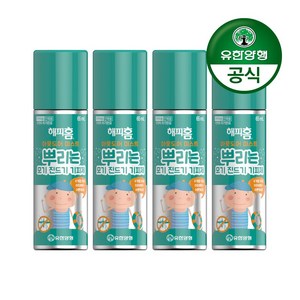 해피홈 아웃도어 미스트 뿌리는 모기 진드기 기피제, 65ml, 4개