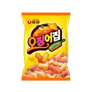 농심 오징어집 78g, 5개