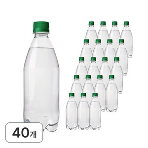 스파클 스파클링 탄산수 플레인, 40개, 500ml