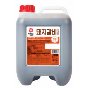 돼지갈비양념 10KG/백설, 10kg, 1개