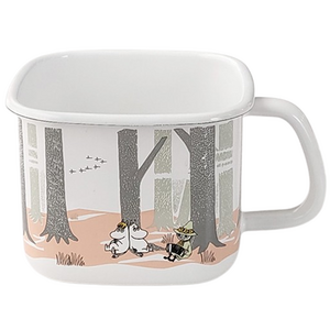 에지리 무민 포레스트 사각 저그 18.5cm x 14.5cm x H 11.5cm, 핑크, 1.2L, 1개