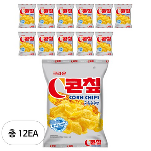 크라운 콘칲, 124g, 12개