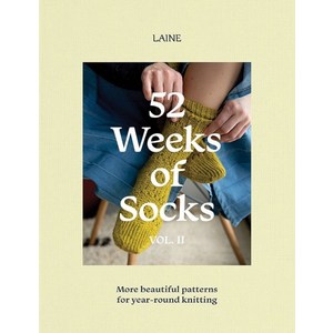 52 Weeks of Socks Vol. II:Moe Beautiful Pattens fo Yea-ound Knitting, Hadie Gant Books