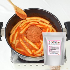 은영이떡볶이 떡볶이소스 양념분말 보통맛 500g(15인분) 1개, 500g