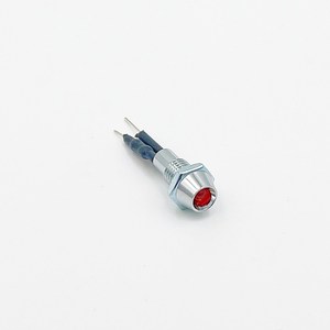 대한콘트롤 LED 표시램프 시그널램프 파일럿램프 판넬표시등 TD-206 6mm DC 5V 적색, 1개