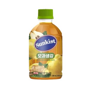 해태htb 썬키스트 모과생강, 280ml, 24개