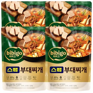 비비고 스팸부대찌개 460g x4개, 4개