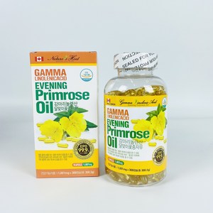 감마리놀 렌산 달맞이꽃종자유 300캡슐 - GAMMA LINOLENICACID EVENING PRIMROSE OIL 300 CAPSULES, 300정, 1개