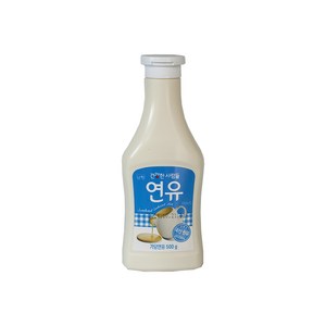 남양 더 건강한 연유 500g 가당 국산원유, 1개