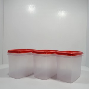 타파웨어 미니저장통 3P SET 895ML 곡류보관통/양념통용기/고추가루용기/입구넓은양념통/양념통/가루양념통, 3개