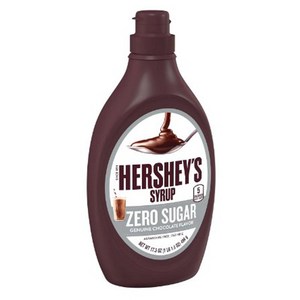 HERSHEYS 허쉬 제로 슈가 무설탕 초콜렛 시럽 Zeo Suga Chocolate Syup 496G, 1개