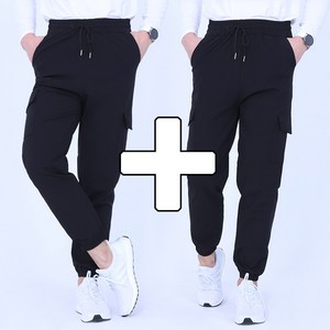 아이스조거팬츠 바스락 나일론바지 1+1
