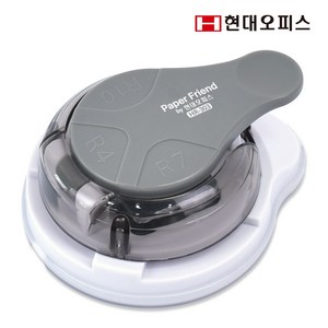 현대오피스 페이퍼프랜드 코너라운더 HR-303 모서리 컷팅기 3가지 컷팅기능 코너커터기, 단품