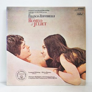 Romeo & Juliet [로미오와 줄리엣 1968] 엘피음반 상태(쟈켓/음반) NM/NM