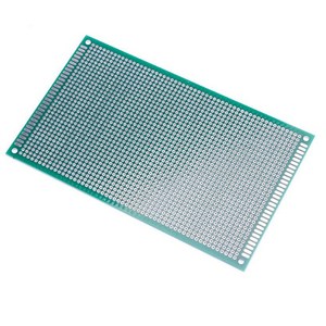 양면 만능 기판 150x90mm PCB 공보드 브레드보드 납땜 2.54mm 2mm, AT138. 부품-기판 양면 150x90mm 특대 2.00mm, 1개