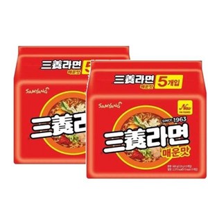 삼양라면 매운맛 120g, 20개