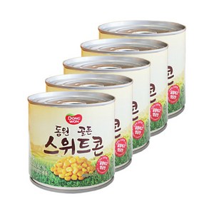 동원 골든 스위트콘 340g 5개 옥수수 통조림 머치바잉