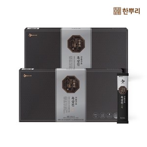CJ웰케어 한뿌리 흑삼진 스틱 30포, 2개