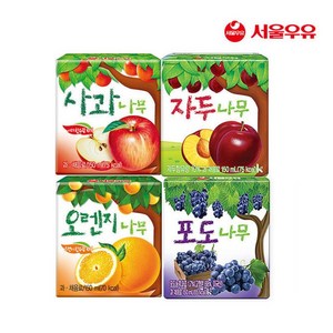 서울우유 자두나무 과일주스, 150ml, 48개