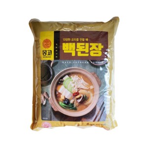 몽고백된장 4kg, 1개