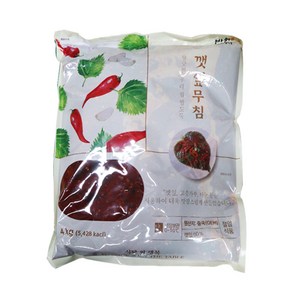 반찬단지 양념깻잎무침4kg 1개, 4kg