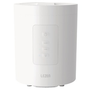 르젠 스팀 가열식 가습기 2L, LZHD-200Y, 스노우화이트