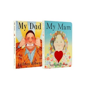 Anthony Browne 작가 My Mum & Dad 보드북 2종 세트 (Board Book 영국판) (CD없음), Random House