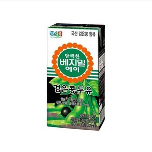 정식품 담백한 베지밀 에이 검은콩 두유 190ML 96개 432583