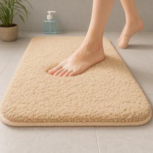 필수존 간편세탁 폭신한 장모 미끄럼방지 강력흡수 욕실 거실 주방 발매트