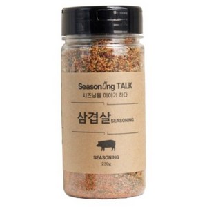 시즈닝톡 삼겹살 시즈닝, 1개, 230g