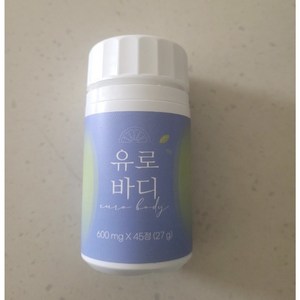 유로바디 베르가못 45정 27g 1개