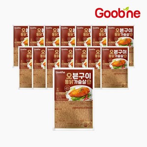 굽네 오븐구이 통 닭가슴살 매콤바베큐 110g, 15개