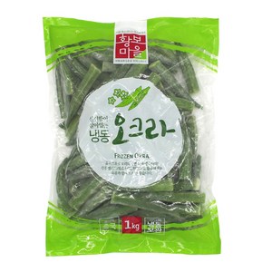 쉽쿡 냉동 오크라1kg 1+1, 2개