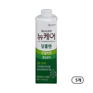 뉴케어 당플랜 인절미맛, 200ml, 5개